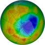 Antarctic Ozone 2002-10-07